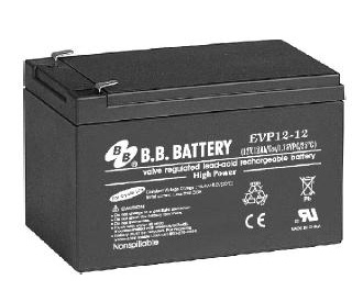 BB蓄电池EVP12-12（12V12AH）