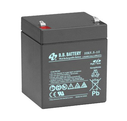 BB蓄电池HR5.5-12（12V5.5AH）
